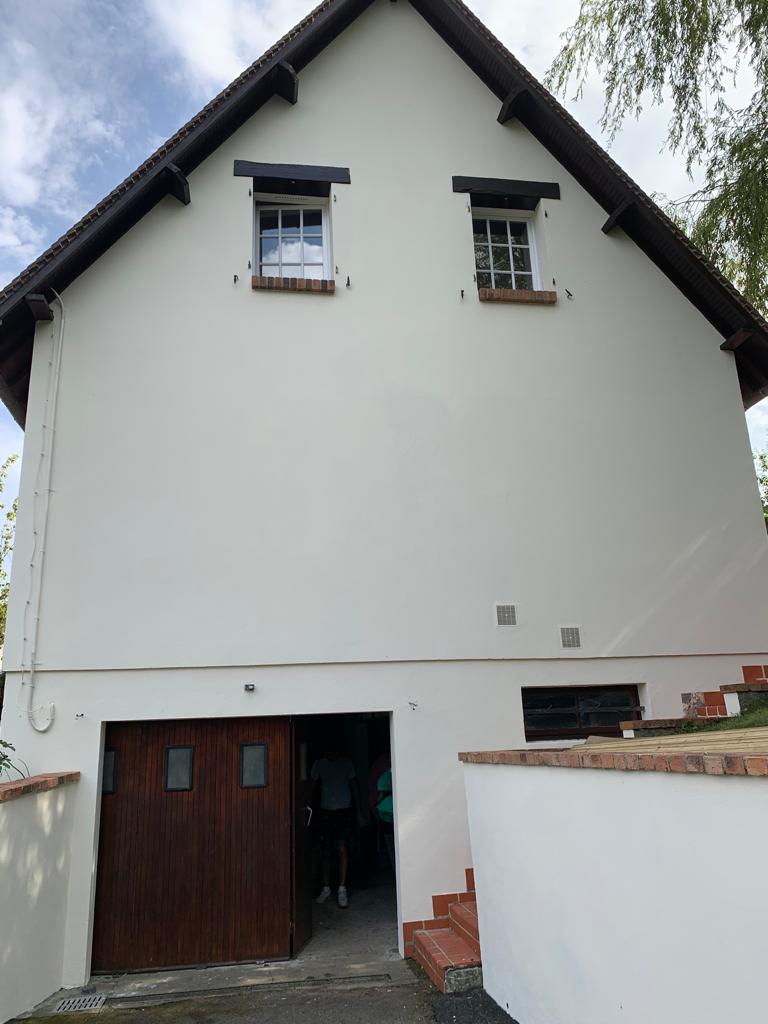 Ravalement de façade après travaux à Melun