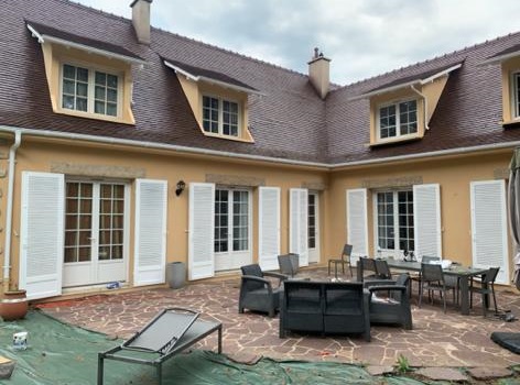 Peinture volets maisons laffitte 78600 yveline avant